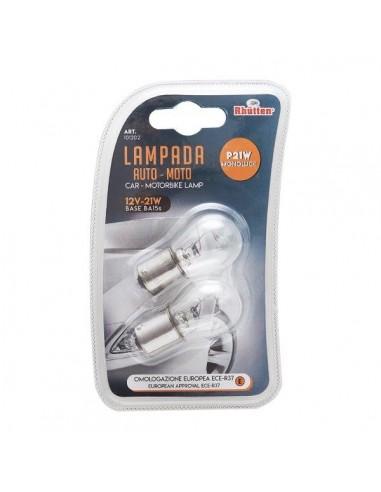 LAMPADA AUTO E MOTO P21W MONOLUCE