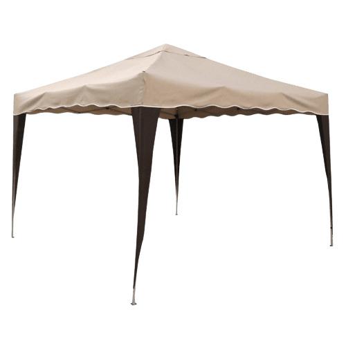 GAZEBO PIEGHEVOLE 3X3 M BEIGE