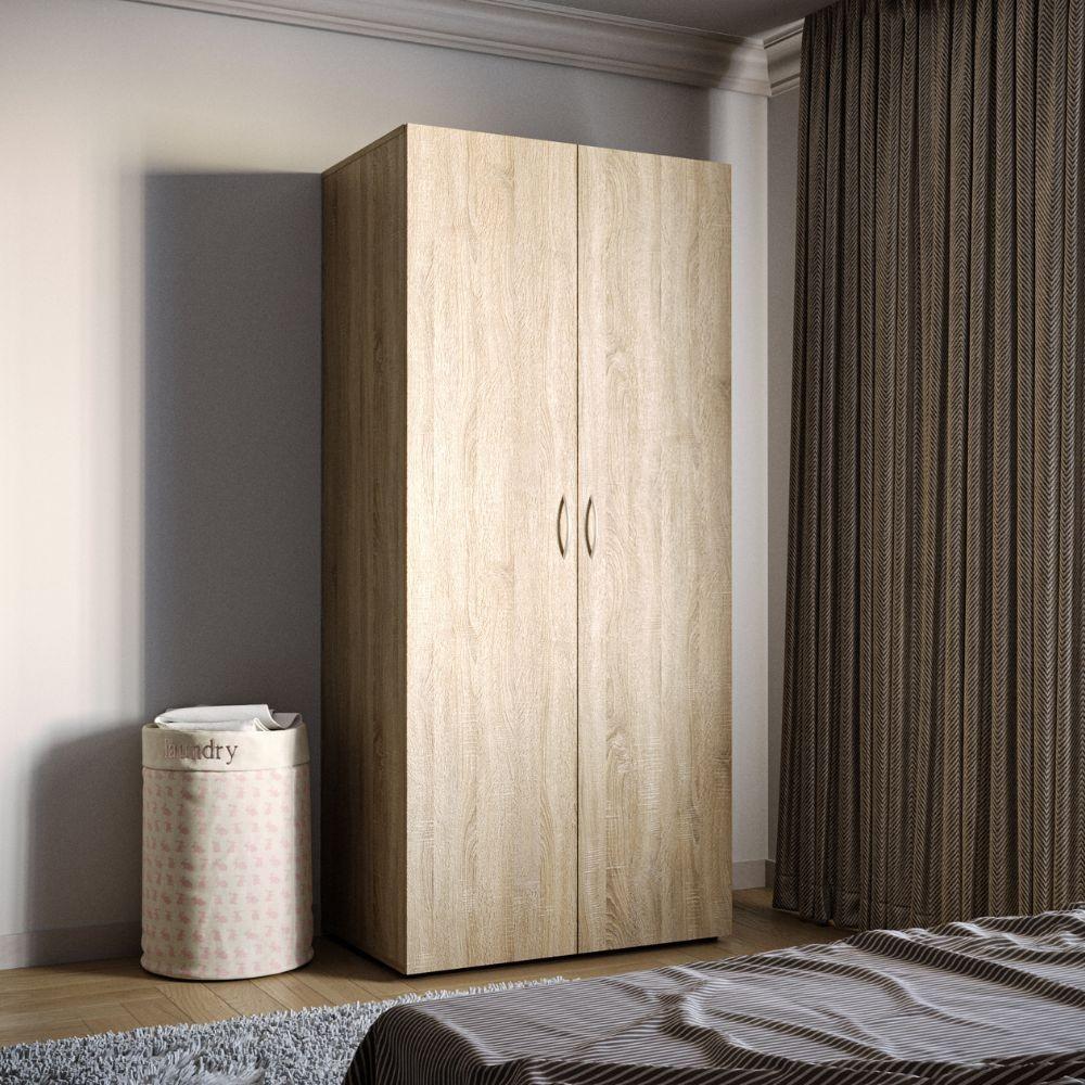 Armadio 2 ante Seba 2 colore rovere sonoma