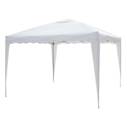 GAZEBO PIEGHEVOLE 3X3 M BIANCO
