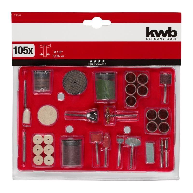 SET 105 ACCESSORI EINHELL PER SMERIGLIATRICE A STELO