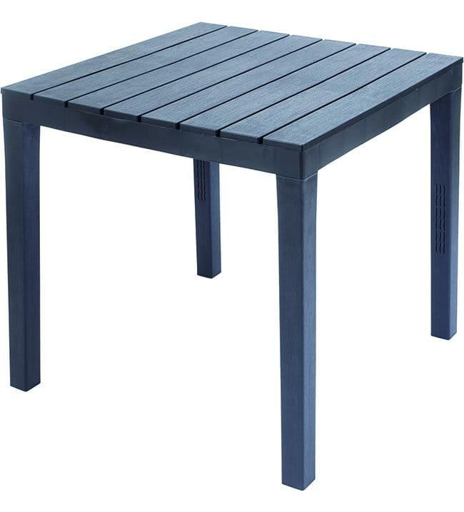 TAVOLO DA ESTERNO BALI ANTRACITE 78x78CM