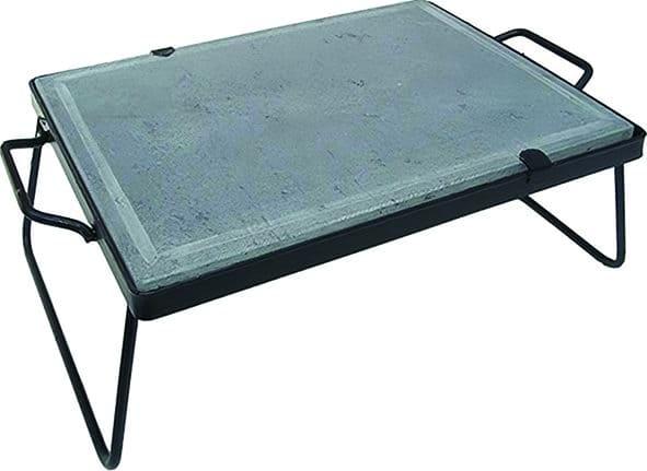 PIETRA OLLARE CON SUPPORTO E GAMBE 40X50CM