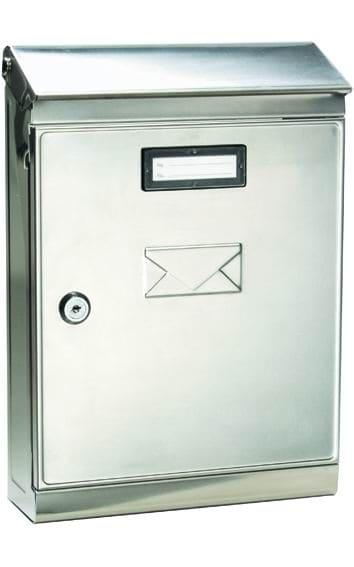 CASSETTA PORTALETTERE ACCIAIO INOX