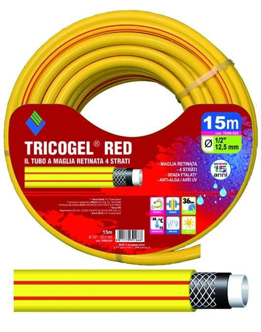 TUBO IRRIGAZIONE TRICOGEL RED 3/4 15M