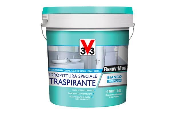 IDROPITTURA SPECIALE TRASPIRANTE V33 14 L