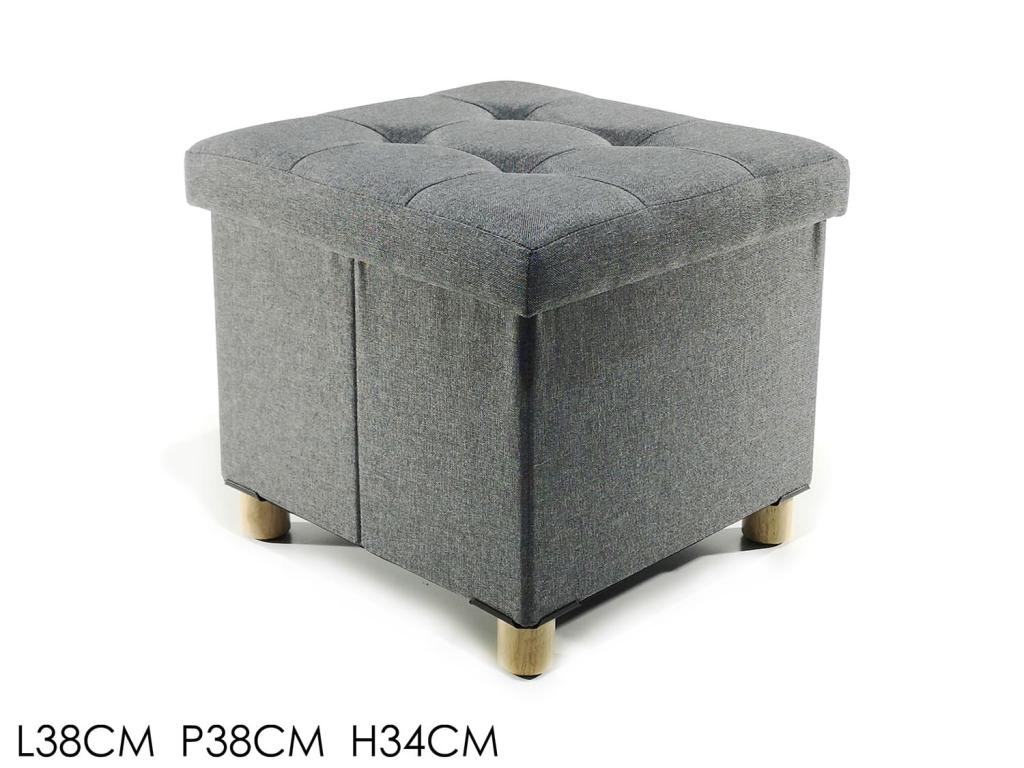 POUF CONTENITORE RICHIUDIBILE