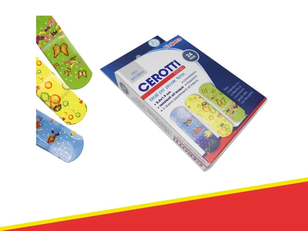 SET 24 CEROTTI PER BAMBINO