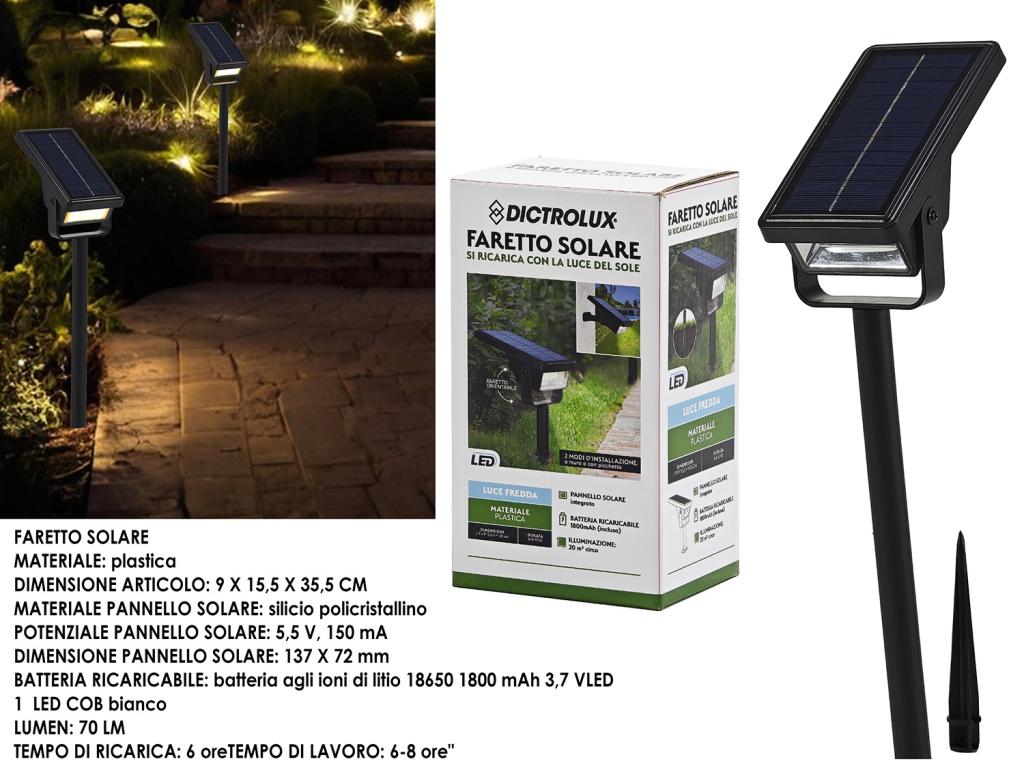 LUCE SOLARE CON PICCHETTO