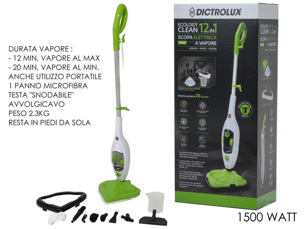 SCOPA A VAPORE ECOLOGY CLEAN
