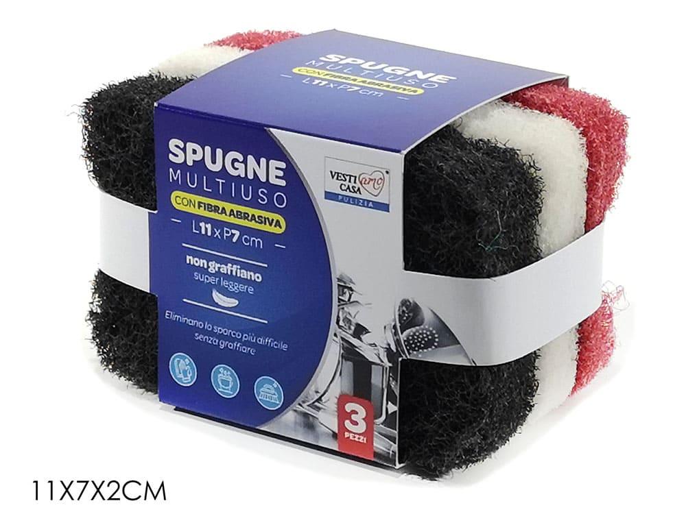 SET 3 SPUGNE ABRASIVE