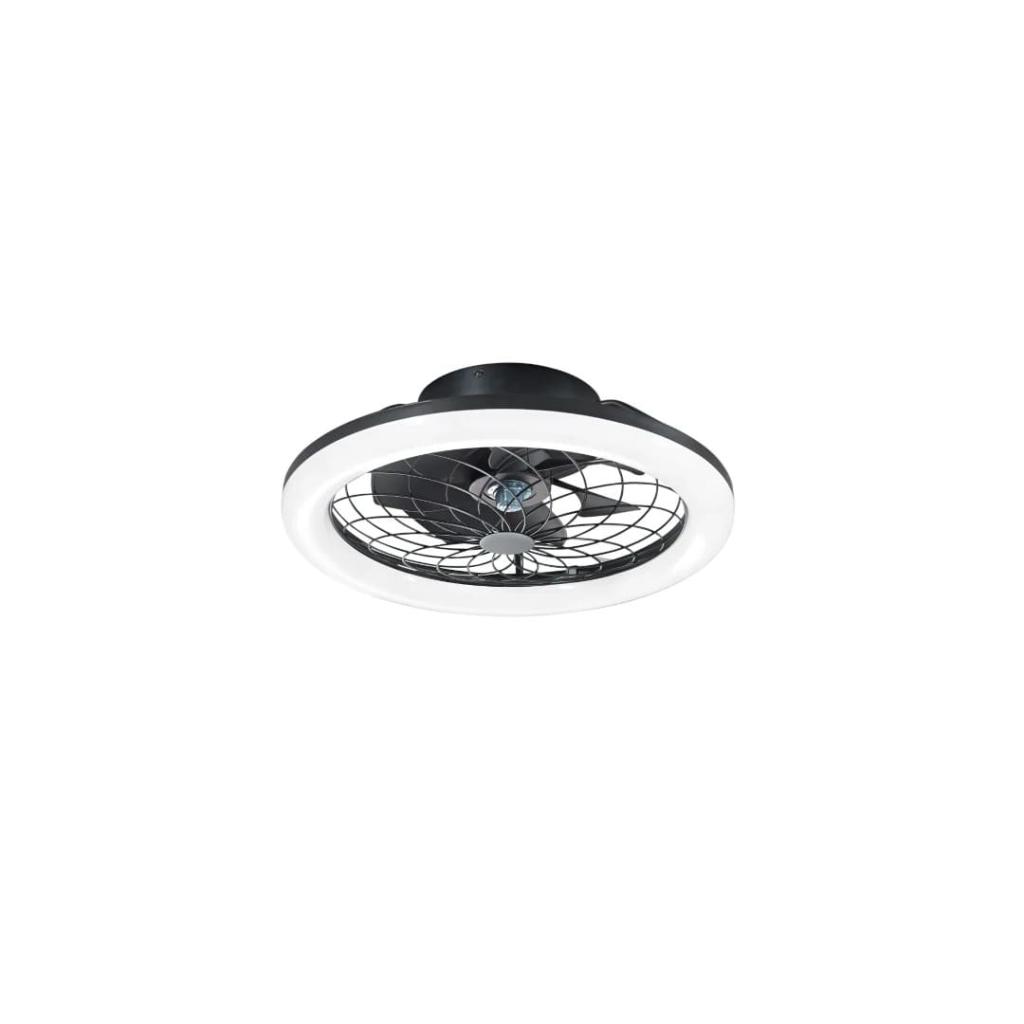 VENTILATORE ETESIA DA SOFFITTO CON LED NERO