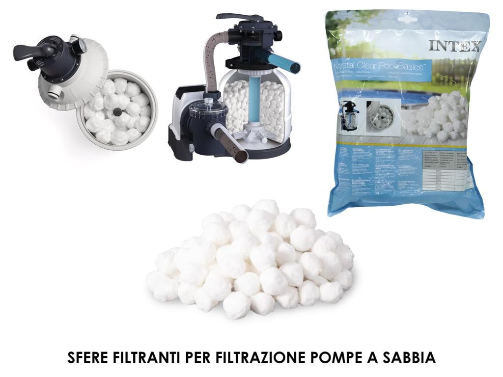 SFERE FILTRANTI PER POMPE A SABBIA 500GR